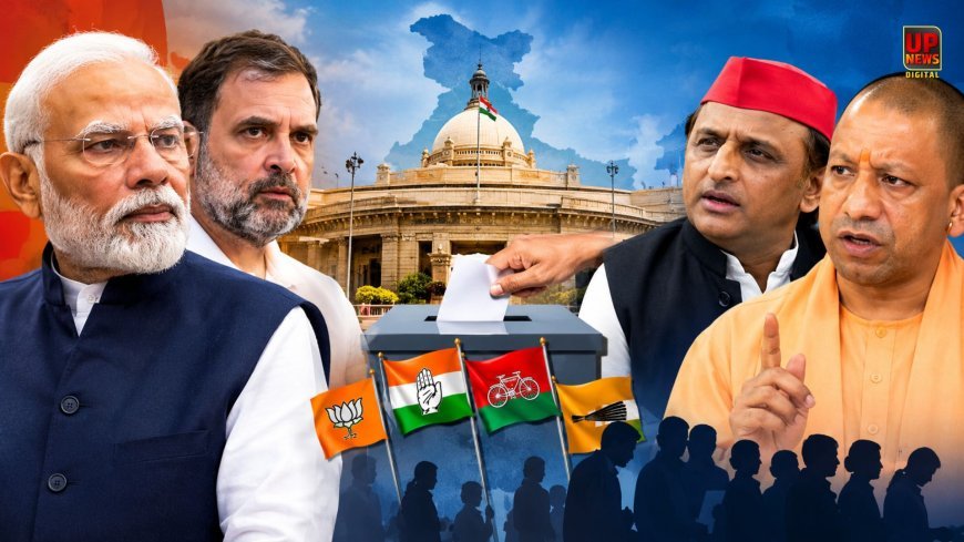 यूपी में MLC चुनाव के नतीजों ने चौंकाया, BJP की बढ़ी ताकत, कांग्रेस की घटी सीटें, यूपी में सपा ने मारी बाजी...